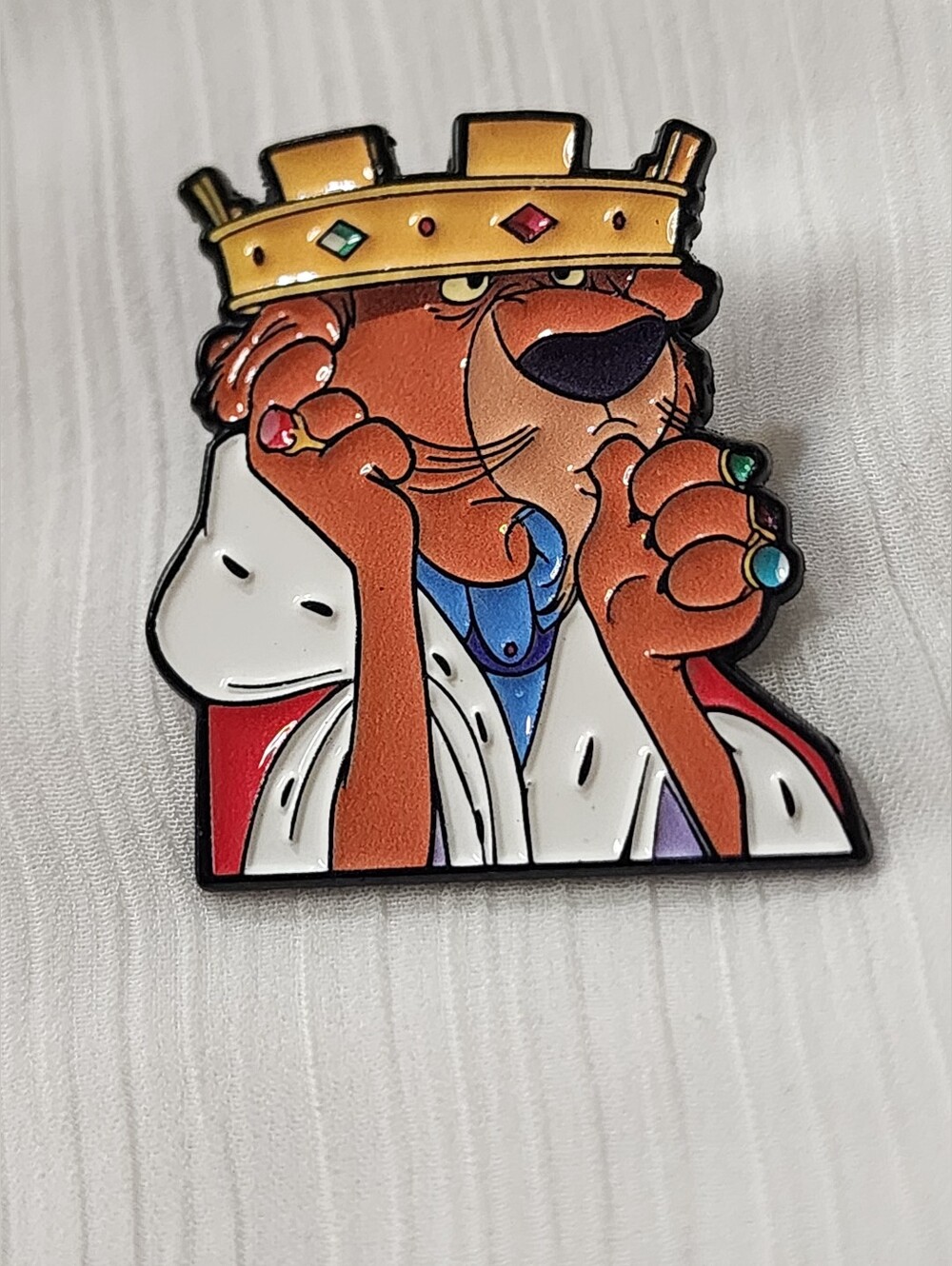 ✨Disney "Robin Hood" King John Inspired Enamel Pin ✨